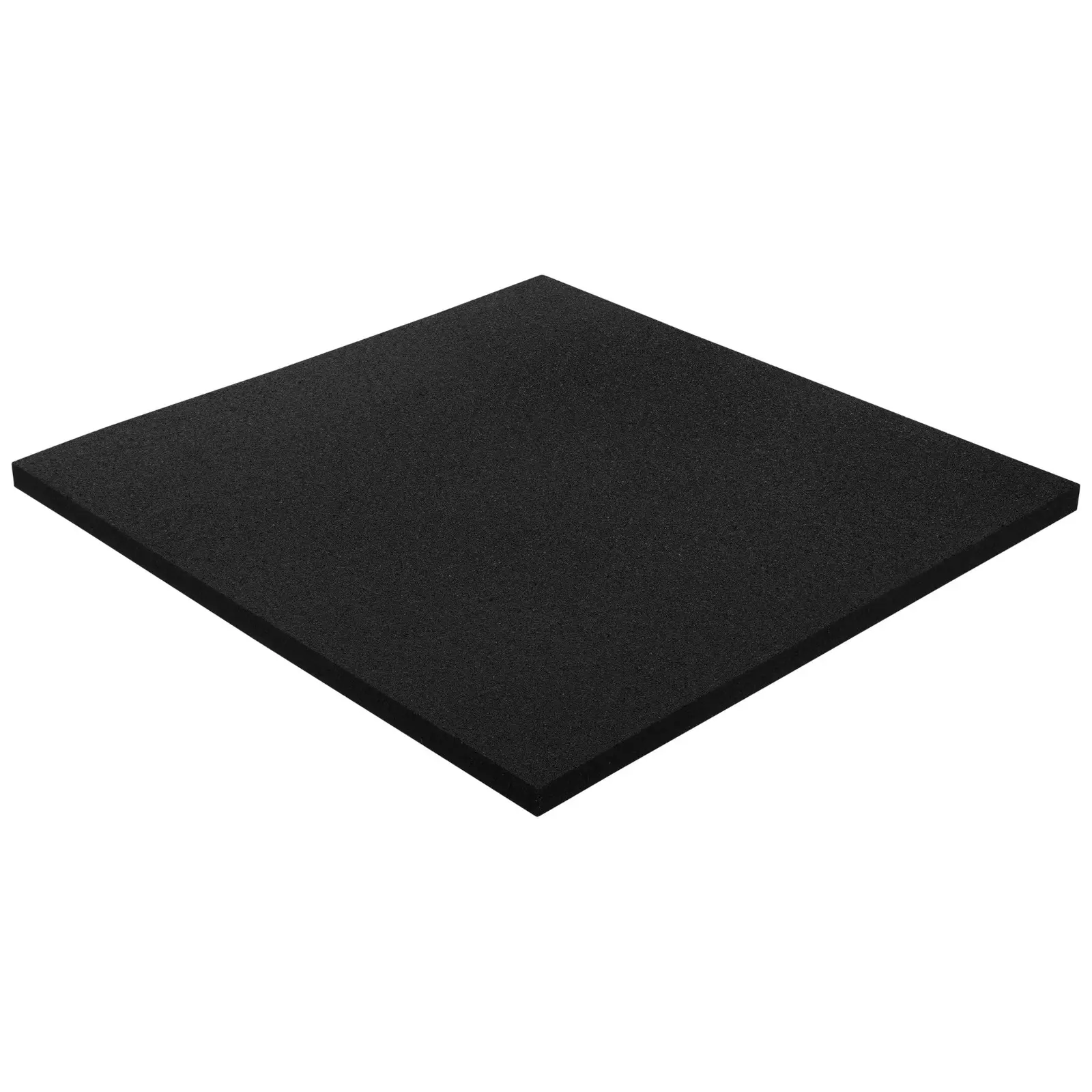 Gummimatte Gym Square Mini 50x50 cm, die den Boden schützt - isometrische Ansicht